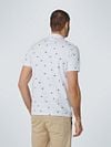 No Excess Polo Shirt Printed White Model / Achterkant