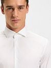BOSS Hank Shirt White Model / Detail