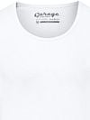 Garage Stretch Basic White Deep O-Neck Product / Detail