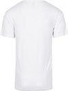 Alan Red Bamboo T-shirt V-Neck Wite Product / Achterkant