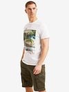 PME Legend T-Shirt Artwork White Model / Zijkant