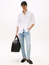 Tommy Hilfiger Oxford Hemd Wit Model / Voorkant