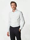 John Miller Overhemd Hyperstretch Wit Model / Voorkant