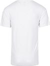 Alan Red Bamboo T-shirt V-Hals Wit Product / Achterkant