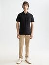 Scotch And Soda Core Piqué Polo Zwart Model / Voorkant