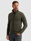 PME Legend Vest Jacquard Interlock Beluga Groen