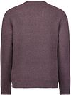 No Excess Pullover Melange Dark Wine Product / Achterkant