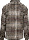 Anerkjendt Overshirt Zip Akhanky Bruin Product / Achterkant