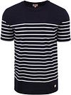 Armor-Lux Etel T-Shirt Stripes Navy order online | 76827-600 | Suitable Norway