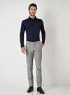 Desoto Shirt Kent Navy Model / Voorkant