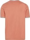 Fred Perry M1588 Twin Tipped T Shirt Pink Product / Achterkant