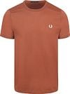 Fred Perry Ringer Shirt Brown S54 M3519-S54 order online | Suitable