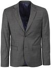 Suitable Suit Toulon Wool Check Grey Brown Product