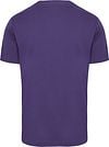 King Essentials The Steve T-Shirt Donkerpaars Product / Achterkant