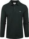 Lacoste Long-sleeved Polo Shirt Dark Green order online | PH4013-YZP | Suitable Lithuania