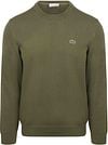 Lacoste Sweater Crewneck Olive AH0128-E9F order online | Suitable
