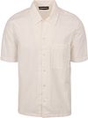 Marc O'Polo Shirt Short Sleeves Seersucker Off White 424094441012-106 order online | Suitable