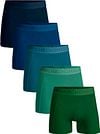 Muchachomalo Boxershorts Hello Moonlight 5-Pack Multicolour LCSOLID1010-115-110 order online | Suitable