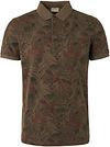 No Excess Polo Shirt Print Army Green 19370307-053 order online | Suitable