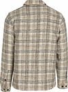 Anerkjendt Overshirt Hanky Wolmix Beige Product / Achterkant