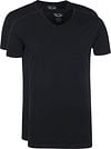 PME Legend Basic T-Shirt 2er Pack V-Ausschnitt Schwarz PUW00230 kaufen | Suitable