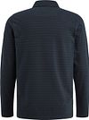 PME Legend Longsleeve Polo Shirt Stripes Navy Product / Achterkant