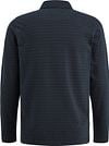 PME Legend Longsleeve Poloshirt Streifen Navy Product / Achterkant