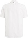 PME Legend Short Sleeve Hemd Linen Blend Weiß Product / Achterkant