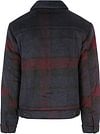 Scotch & Soda Trucker Jacket Checks Navy Product / Achterkant
