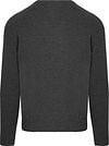 Steppin' Out Pull Col-V Laine Laine D'Agneau Anthracite Product / Achterkant