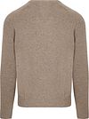 Steppin' Out Pullover V-Neck Lambswool Sand Product / Achterkant