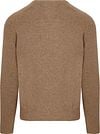 Steppin' Out Pullover V-Neck Lambswool Camel Product / Achterkant