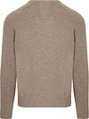 Steppin' Out Trui V-hals Lamswol Sand Product / Achterkant