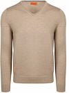 Suitable Merino Pullover V-Neck Beige PU-MRI-V-25 kl VP55087 sand order online | Suitable