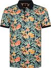 Suitable Polo Floral Vert POPR-22-04 commander en ligne | Suitable