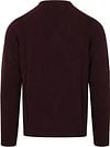 Suitable Pull Laine Col Rond Bordeaux Product / Achterkant