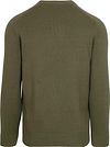 Suitable Pullover Raw Olivgrün Product / Achterkant