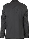 Suitable Blazer Piga Wool Dark Grey Black Product / Achterkant