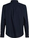 Tommy Hilfiger Poplin Shirt Flex Navy Product / Achterkant