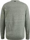 Vanguard Pullover Linen Blend Melange Green Product / Achterkant