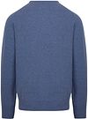 William Lockie O lambswool Indigo Product / Achterkant