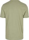 BOSS T-shirt Tales Open Green Product / Achterkant