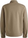 Cast Iron Overshirt Interlock Sweat Kaki Product / Achterkant