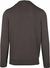 Suitable Pipa Tech Pullover Dark Green O-Neck Product / Achterkant