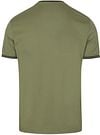 Fred Perry M1588 Twin Tipped T Shirt Green Product / Achterkant