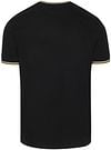 Fred Perry M1588 Twin Tipped T Shirt Navy Product / Achterkant