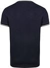 Fred Perry M1588 Twin Tipped T-shirt Donkerblauw Product / Achterkant
