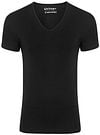 Garage Stretch Basic T-Shirt Schwarz Tiefer V-Hals 0206-200 kaufen | Suitable