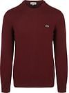 Lacoste Pullover Burgundy AH0128-BZD order online | Suitable