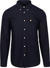 Lyle & Scott Shirt Plain Oxford Navy LW2112V-Z271 order online | Suitable